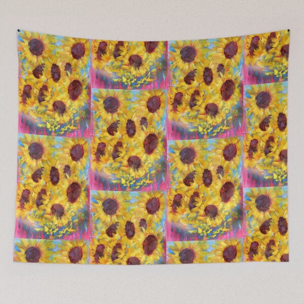 Item preview, SunFlowers on a Summer day _ designed and sold by dana-krystle.