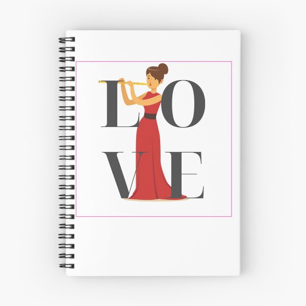 Item preview, Flutist Lover Design designed and sold by Red-ElYoubi.