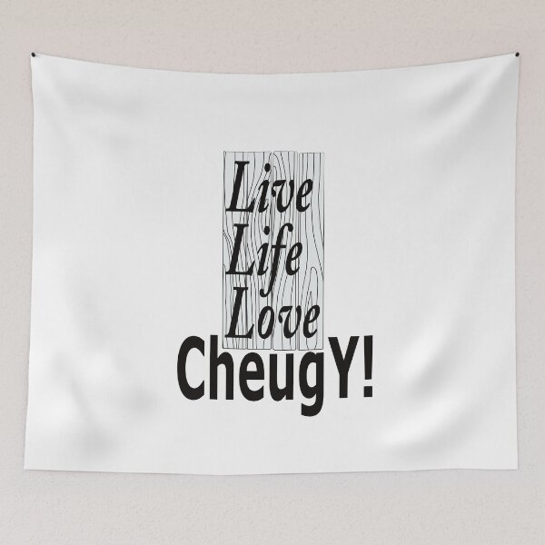 Item preview, Live Life Love Cheugy T-Shirt designed and sold by ThinkinClothing.