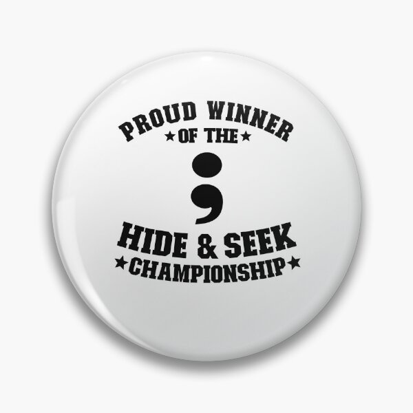 Item preview, Proud Winner Hide & Seek Championship Programmer Gift designed and sold by Stronzi.