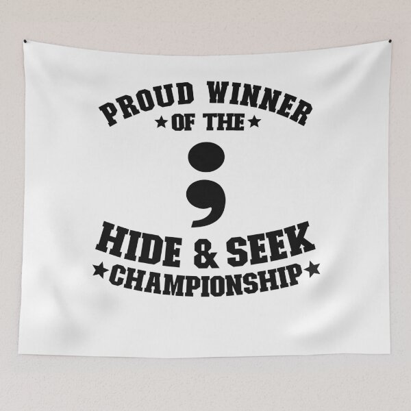 Item preview, Proud Winner Hide & Seek Championship Programmer Gift designed and sold by Stronzi.