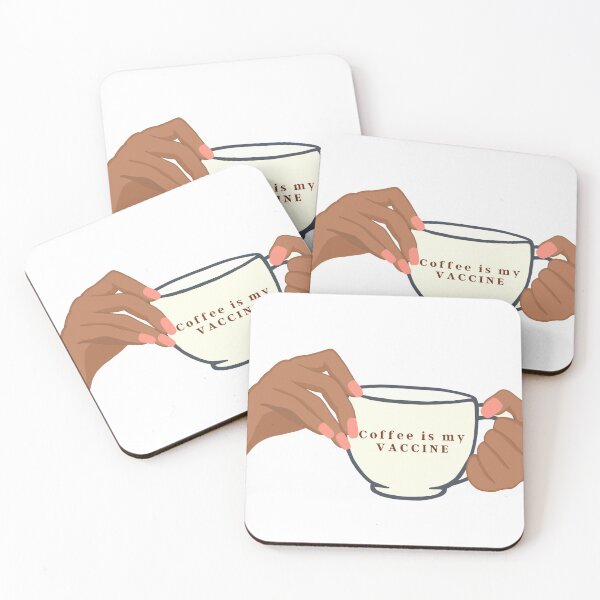 Item preview, Coffee is my vaccine designed and sold by fevenyoh.