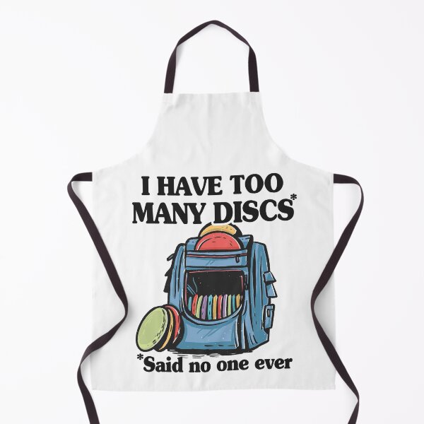 Item preview, I Have Too Many Discs Disc Golf Backpack Funny Disc Golf designed and sold by Stronzi.