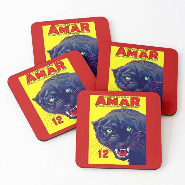 Item preview, CIRQUE AMAR : Vintage Circus Advertising Print designed and sold by posterbobs.