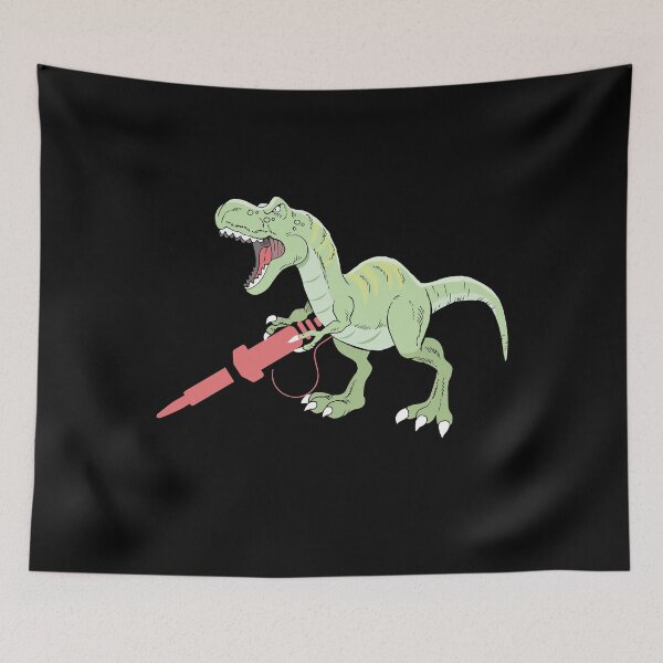 Item preview, Dinosaurier mit Loetkolben designed and sold by Spirit-Designs.