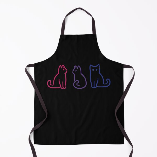 Item preview, Bi Pride Kittens - black background designed and sold by ruland.
