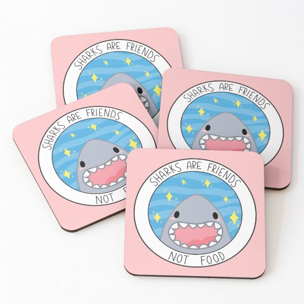 Item preview, Sharks Are Friends Not Food designed and sold by SofiaSava01.