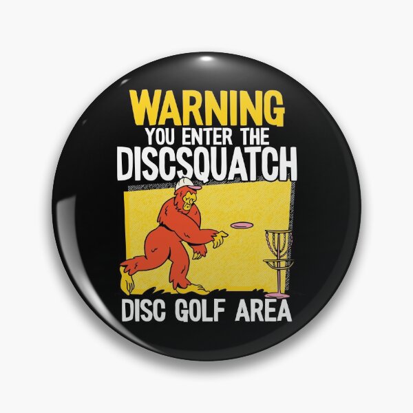 Item preview, Funny Bigfoot Disc Golf Discsquatch Disc Golf Area designed and sold by Stronzi.