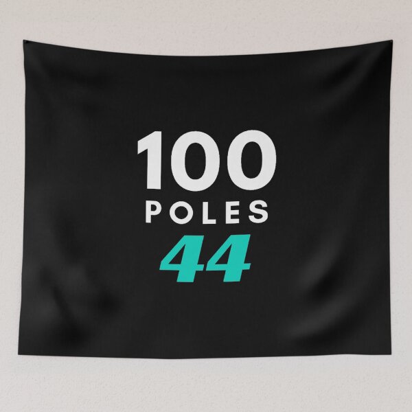 Item preview, Lewis Hamilton 100 Pole Positions 44 Design designed and sold by TheGreekGuy.