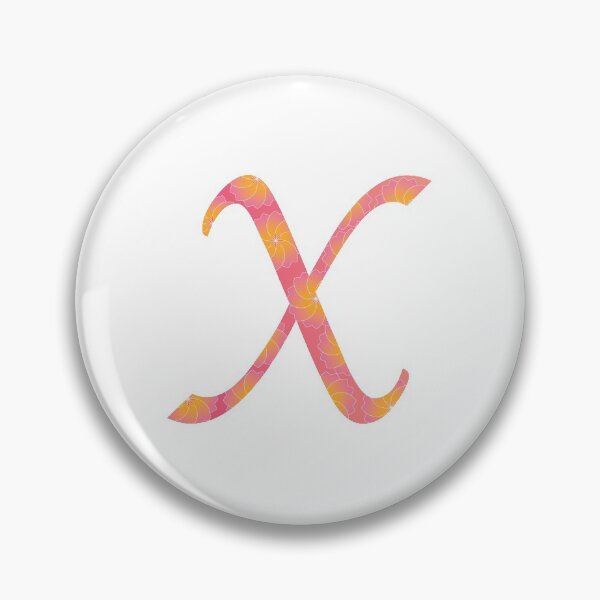 Item preview, Letter X Sticker designed and sold by SakiOno.