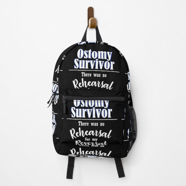 Item preview, Ostomy Survivor No Rehearsal for My Reversal Stoma Bag Colon Cancer designed and sold by wordsonly.