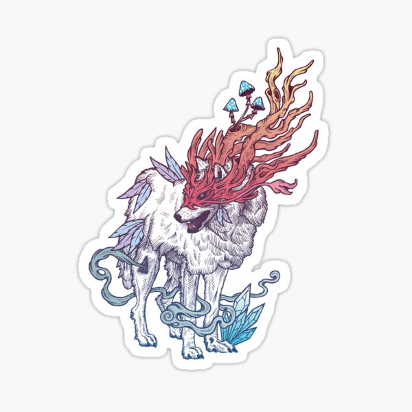 Spirit Animal - Wolf Sticker