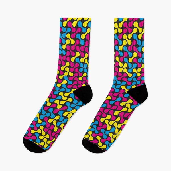 Item preview, CMYK Base Colours Metaball Pattern designed and sold by John Uttley.