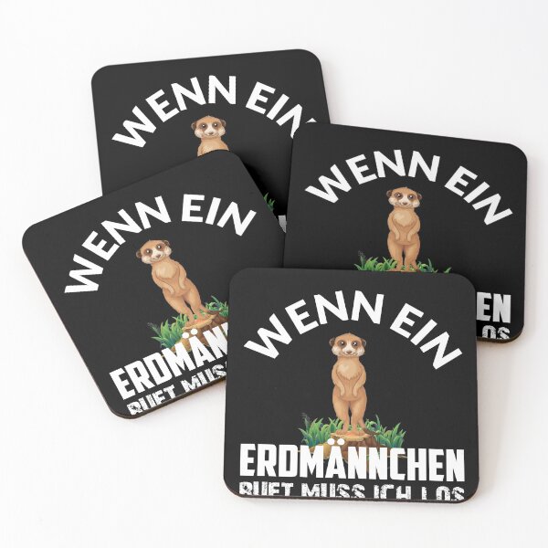 Artikelvorschau, WENN EIN ERDMÄNNCHEN RUFT MUSS ICH LOS entworfen und verkauft von Spirit-Designs.