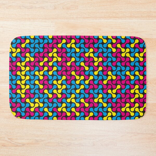 Item preview, CMYK Base Colours Metaball Pattern designed and sold by John Uttley.