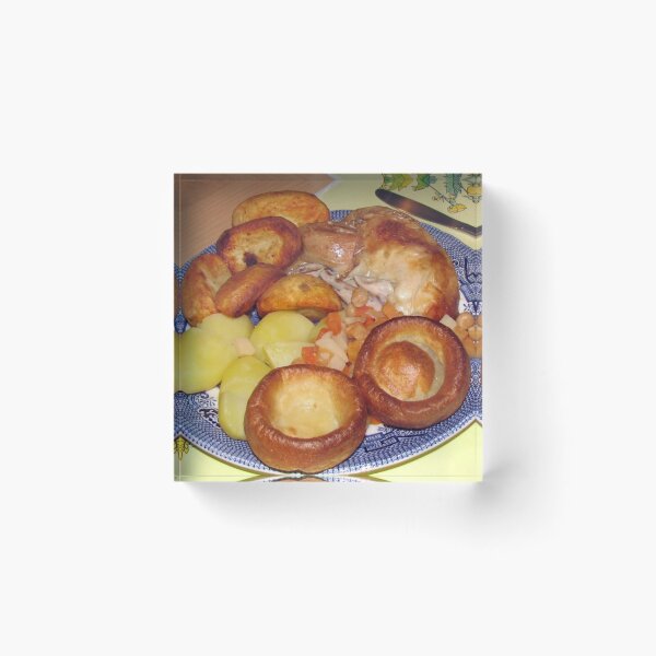 Item preview, Roast Chicken Dinner with Yorkshire Puddings designed and sold by MidnightMelody.