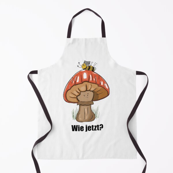 Item preview, Confused mushroom - wie jetzt? rot designed and sold by LoonyM.
