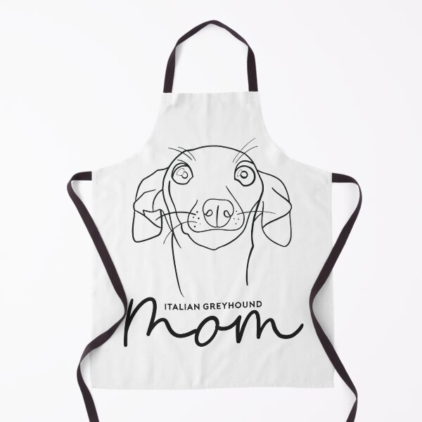 Item preview, Italian Greyhound mom; with cute cartoon IGGY line art. designed and sold by ThisIggyLife.