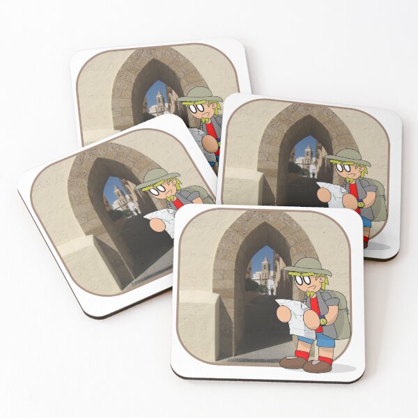 Item preview, Lost tourist with map in hand designed and sold by Fulgenl.