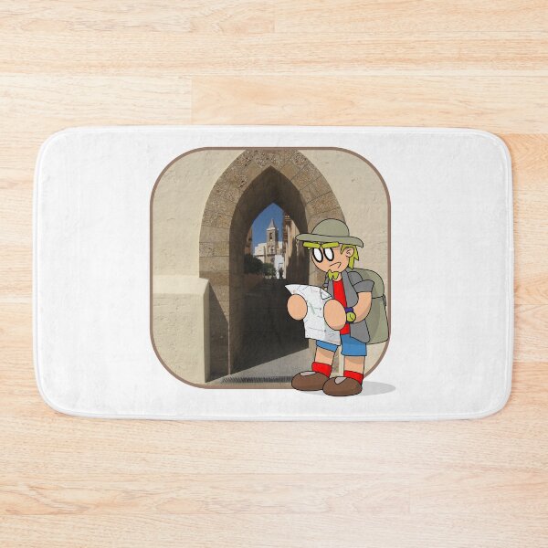 Item preview, Lost tourist with map in hand designed and sold by Fulgenl.