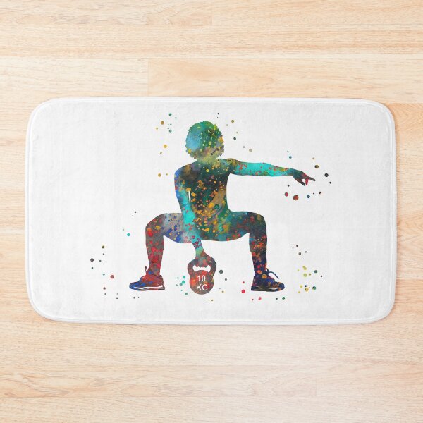 Item preview, Female kettlebell weight designed and sold by Rosaliartbook.