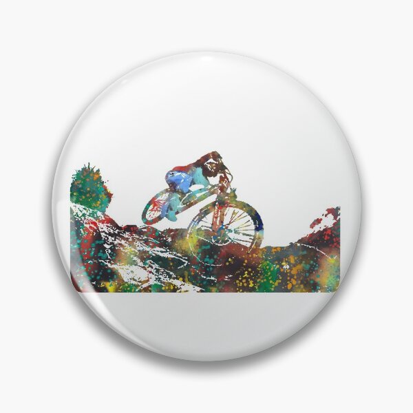 Item preview, Downhill mountain biking designed and sold by Rosaliartbook.