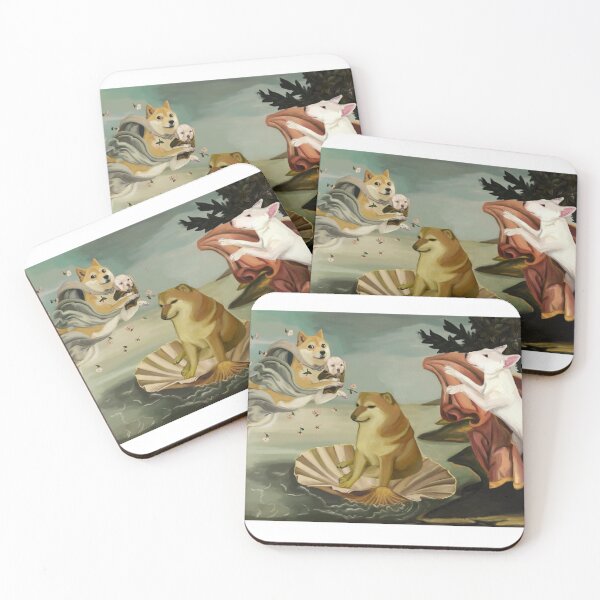 Item preview, the birmth of cheems designed and sold by raposilda.
