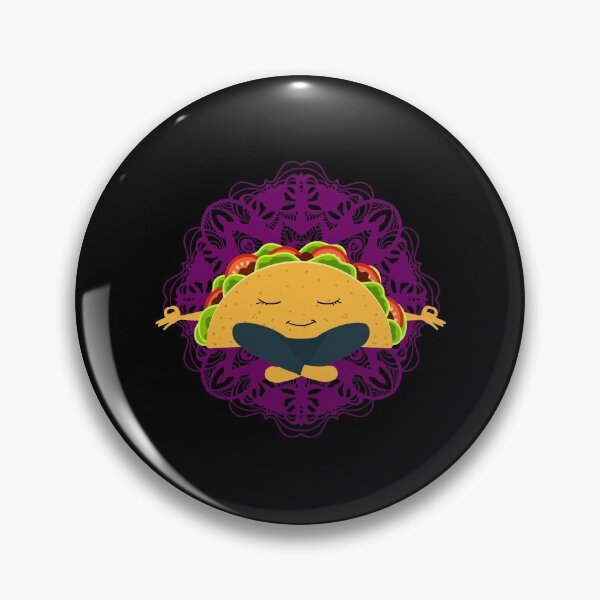 Artikelvorschau, Meditation Taco Cool Witty entworfen und verkauft von Dressed For Duty.