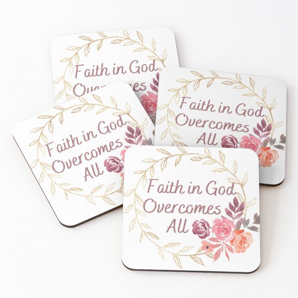 Item preview, Faith In God Overcomes All designed and sold by dkgivens.