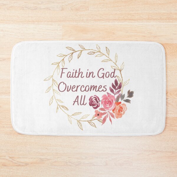 Item preview, Faith In God Overcomes All designed and sold by dkgivens.