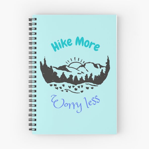 Item preview, Hike More Worry Less designed and sold by CrossTheL1ne.