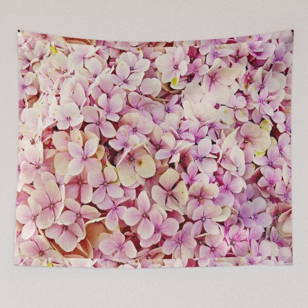 Item preview, Hydrangea Flowers - In Pink Peach and Lilac designed and sold by OByD.