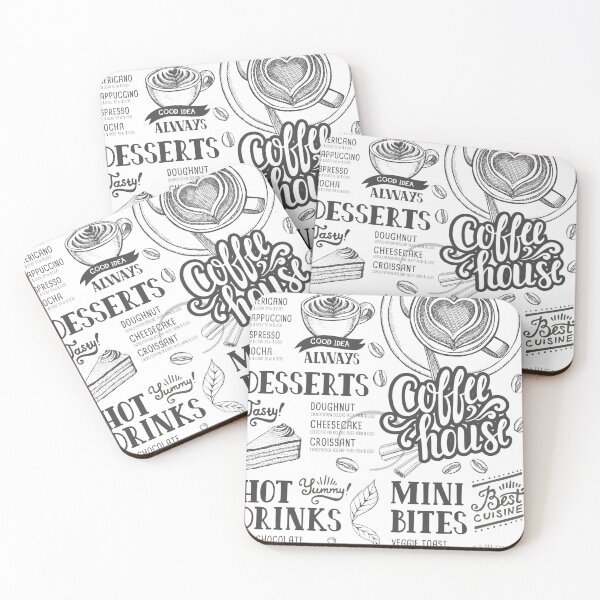 Item preview, Coffee Tea Cafe, Cafe menu designed and sold by luxeado.