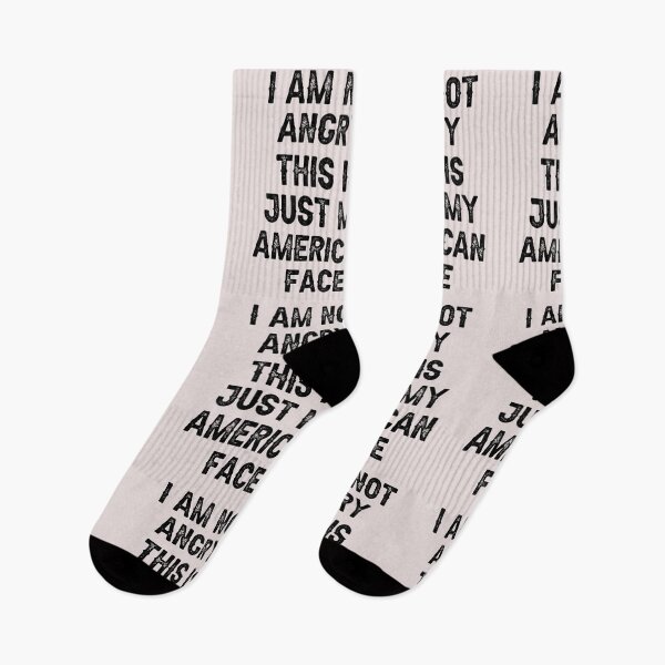Item preview, Sarcastic Quote : I Am Not Angry This Is Just My Face designed and sold by Raminovitch.