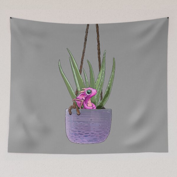 Item preview, Hanging Aloe Planter Dragon Baby designed and sold by Winging-It.