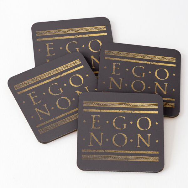 Item preview, Ego Non, Not I, Ancient Latin Roman Motto designed and sold by Careful Disorder.