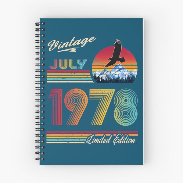 Item preview, July 1978 Birthday designed and sold by GreenSplash.
