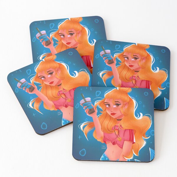 Item preview, Coffee mermaid  designed and sold by dinaelrehab.
