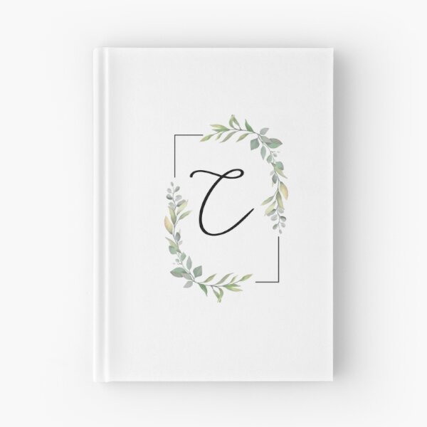 Item preview, Monogram letter C with green leaves designed and sold by JustSeasons.