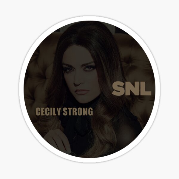Artikel-Vorschau von Cecily Strong Saturday Night Live, designt und verkauft von chronicyeehaw.