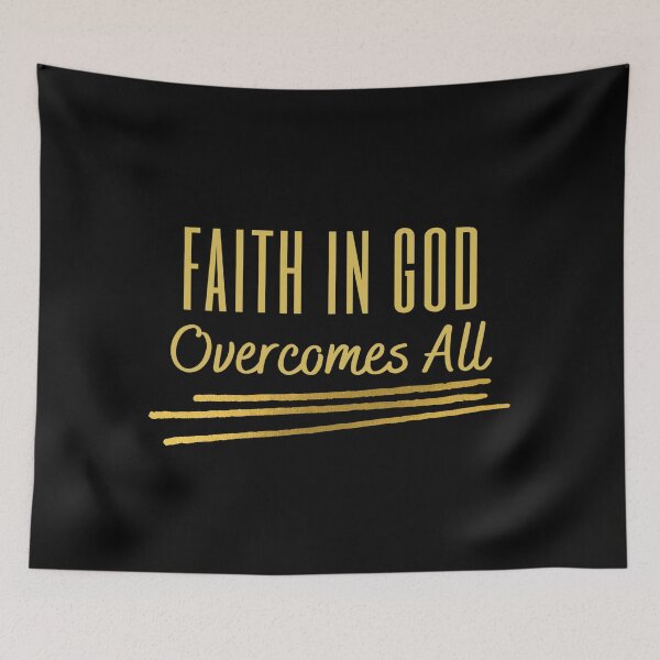 Item preview, Faith in God Overcomes All designed and sold by dkgivens.