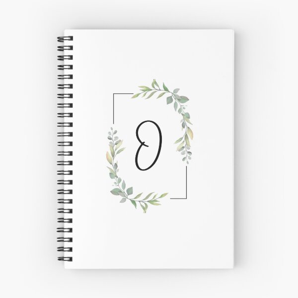 Item preview, Monogram letter O with green leaves designed and sold by JustSeasons.