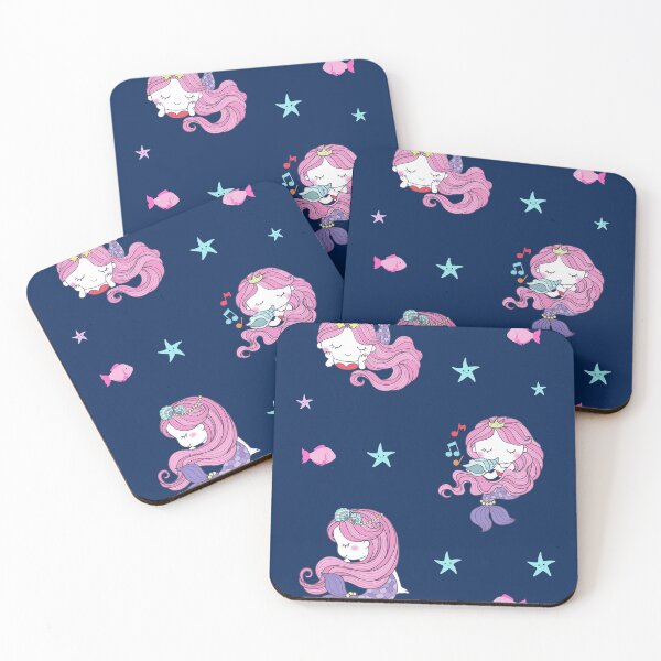 Item preview, Cute Cartoon Mermaid Drawing designed and sold by Felicity-K.