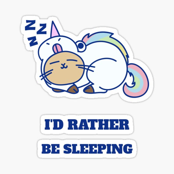 Sleeping Cats Sticker