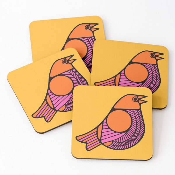 Item preview, Psychedelic Summer Bird designed and sold by katemargoli.