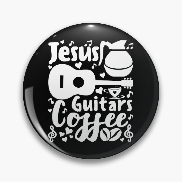 Item preview, Jesus Guitars And Coffee | Faith Music And Caffeine designed and sold by GravitiTees.