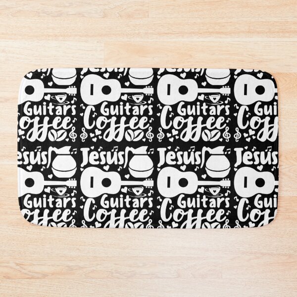 Item preview, Jesus Guitars And Coffee | Faith Music And Caffeine designed and sold by GravitiTees.