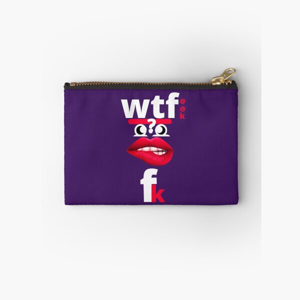 Item preview, WTF Monkey Pink WOT DA FK designed and sold by Flirt-Teez.