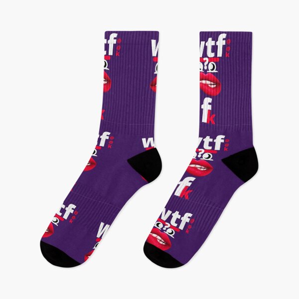 Item preview, WTF Monkey Pink WOT DA FK designed and sold by Flirt-Teez.