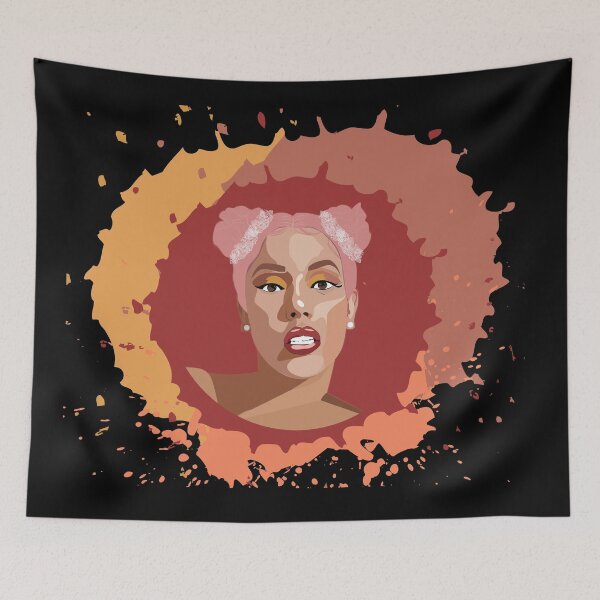 Item preview, Pink Hair, Don't Care designed and sold by IMBAXA SHOP.